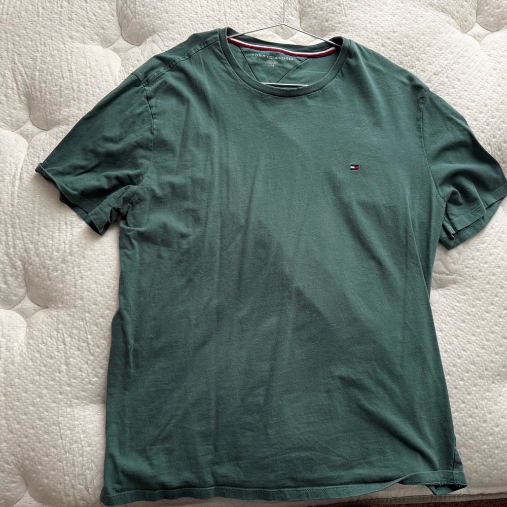 Tommy Hilfiger Dark Green Short Sleeve Tee